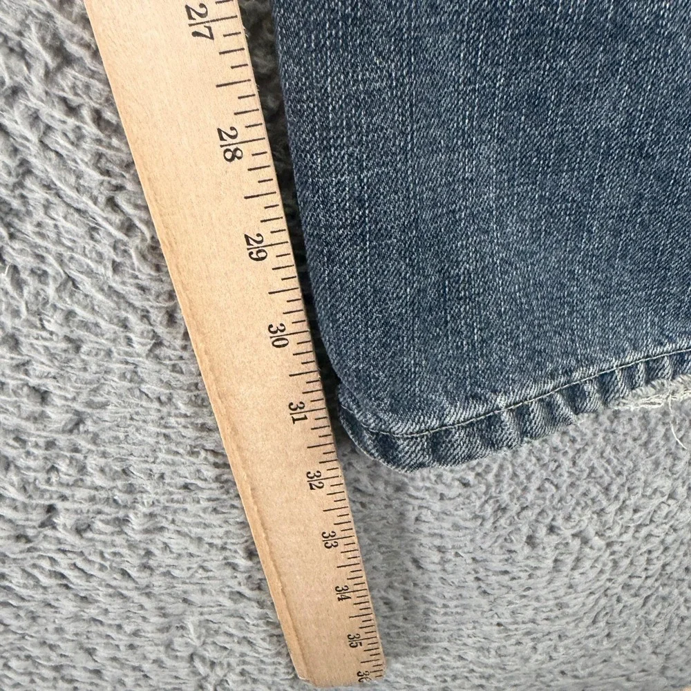 VTG Tommy Hilfiger Freedom Jeans Mens 38x32 Blue Cotton Denim Straight Baggy USA